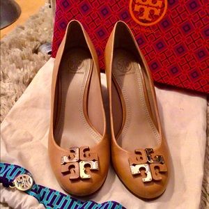 Tory Burch wedge pumps 7.5